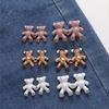 Colorful Bear No Sew Waist Button Jeans Buttons Cute Bear Jeans Buttons Pins