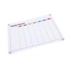 Acrylic Weekly Planner Transparent Colorful Magnetic Weekly Planning Board Memo Board for Home