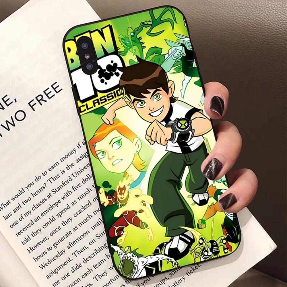 

Cartoon B-Ben 10 Phone Case for iPhone 15 8 7 6 6S Plus X SE 2020 XR XS 14 11 12 13 Mini Pro Max Mobile Case iPhone 14 pro