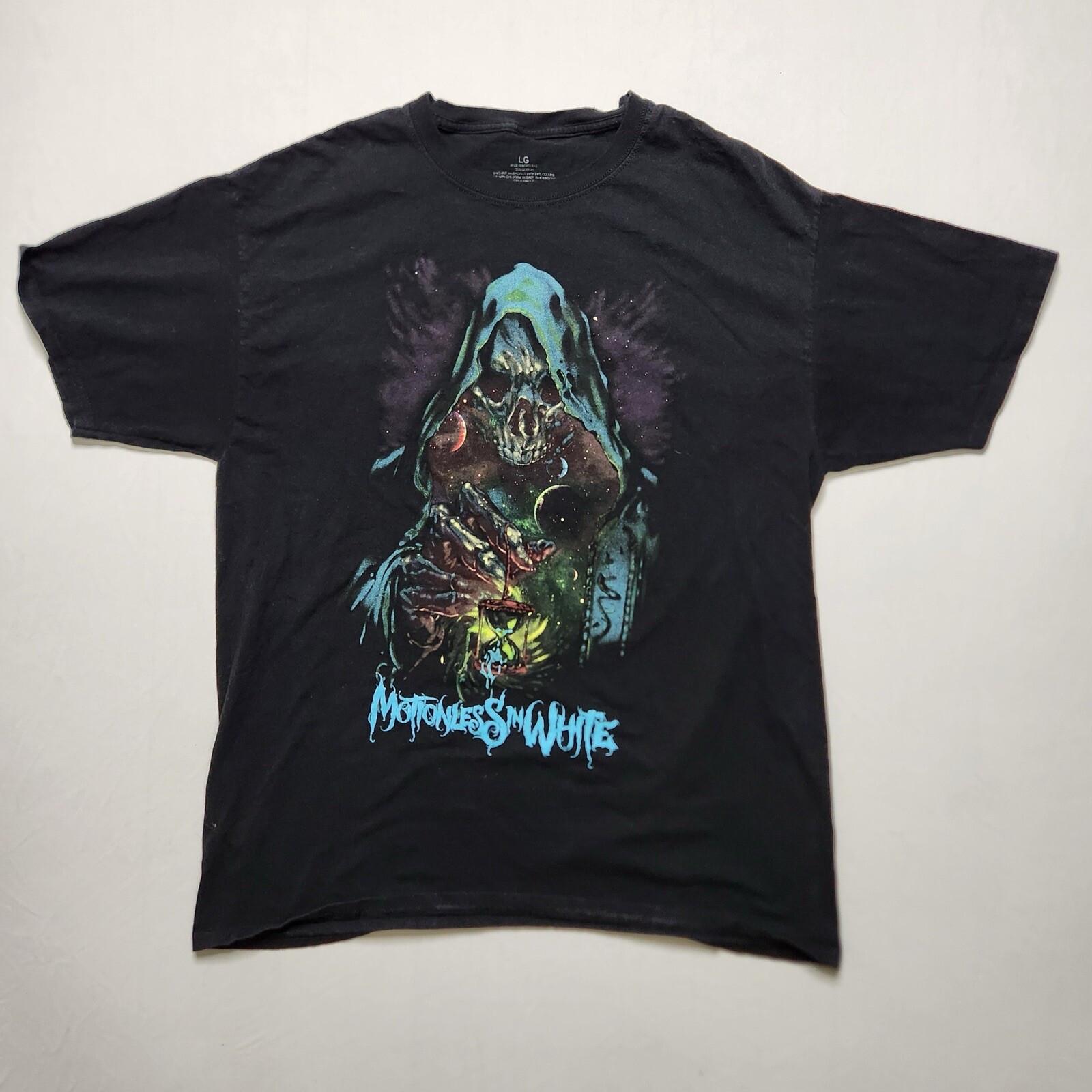 Motionless In White Rare All Size Men and Women T-Shirt Cotton Darkcore VA442 XXXL