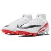 Mercurial Superfly 9 FG Firm Ground Natural Grass Soccer Shoes Unisex White Black Red DJ4977-600
