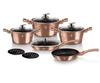 Berlinger Haus Bh-6191 Rose Gold Granit Kochgeschirr-Set