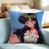 Sailor Moon Hino Rei-I Pillow Case Square Double-Sided Sofa Cushion Cover Bedroom Bedside Pillow Gift