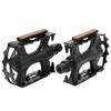 2pcs Bicycle Flat Made of Aluminum Hollow For Mountain Road Replacement Durable Pedals, Pedals, Alloy, Lightweight, Design, Double-sided Pedal,
