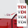 3D kovové odznaky emblémy nálepky logo TDI pro Volkswagen Polo Golf Jetta Passat b5 6 GTI Touran Bora Autodoplňky stylingové