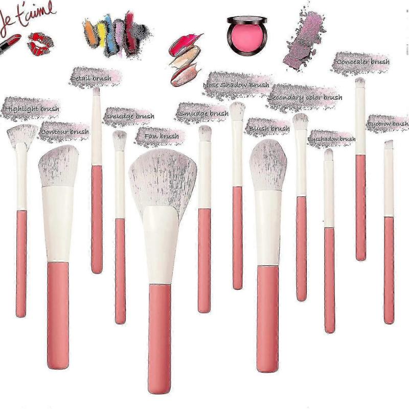 Makeup Brushes Premium Foundation Powder Concealers Eye Shadows 12 Pcs Makeup Brush Set