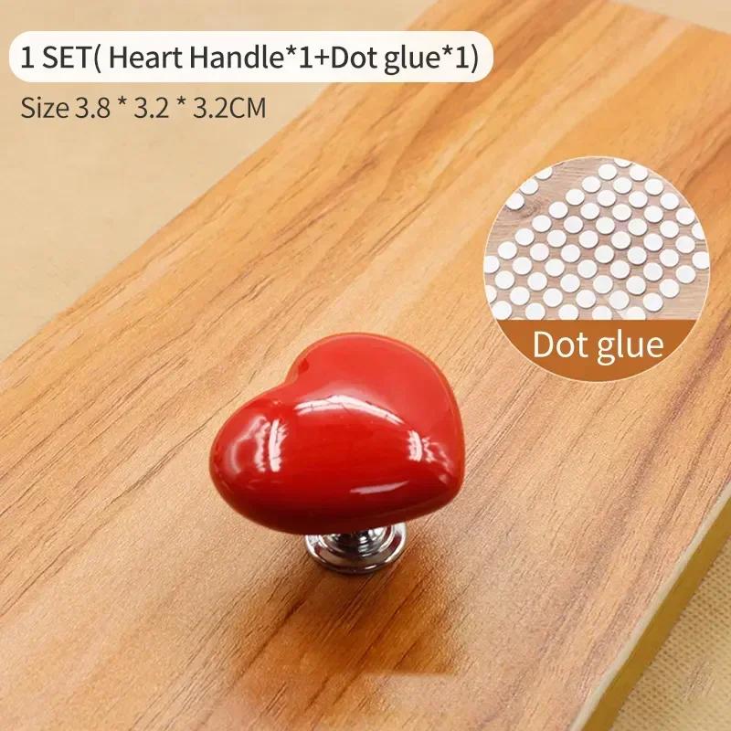 Heart Shaped Toilet Press Button Cute Rabbit Toilet Drain Button Tank Push Switch Nail Protector Love Button Bathroom Accessori