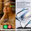 AI Smart Glasses Bluetooth Audio Glasses Sunglasses with Photochromic Lenses, Translation, Music, Calls, Voice Assistant, Open-Ear Stereo Speakers,