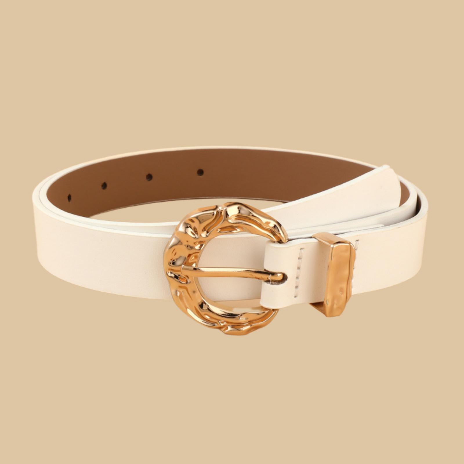 

Ретро різьблений пояс, жіноча модна сотня в тон, джинсовий пояс One Size