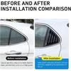 Compatible with Toyota Camry 8th Gen 2024 2023 2022 2021 2020 2019 2018 Accessories Car Rear Side Window Louvers Air Vent Scoop Shades Cover Trim