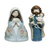 Holy Family Statue St.Joseph with Youth Jesus Virgin Mary Resin Figurine Indoor Nativity Scene Tabletop Decoration Religious Gift