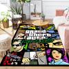 GTA Teppich Bodenmatte für Wohnzimmer oder Schlafzimmer Weicher und Bequemer Teppich ein Geschenk für Geburtstag und Feiertag.MFF0918544
