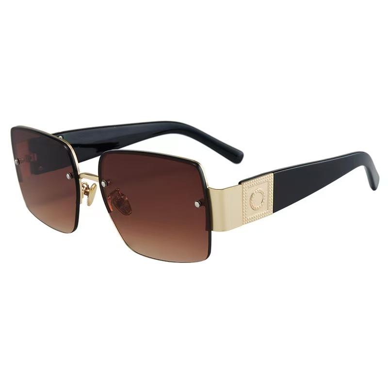 Big Size Outdoor Sunglasses European American Style Square Shape Sun Glasses For Women Holiday Travelling Sun Glass