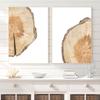 Wood Tree Ring Canvas Art Painting Wall Pcitures Black and White Rustic Wood Canvas Prints Home Modern Woodwork Posters Decor