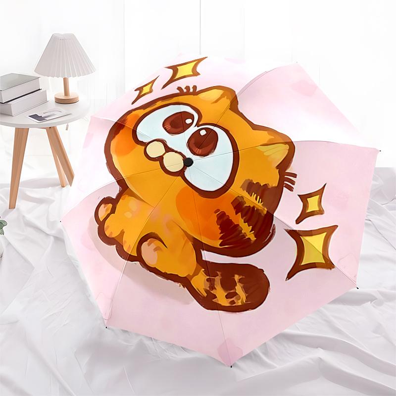 

Chibi Cat Automatic Opening Folding Umbrella with 8-Bone Iron Frame - Perfect for Fans, Travelers, and Daily Use | Ideal Festival Gift010427