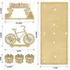 Bicycle-Shaped DIY Happy Birthday Money Clip Gift