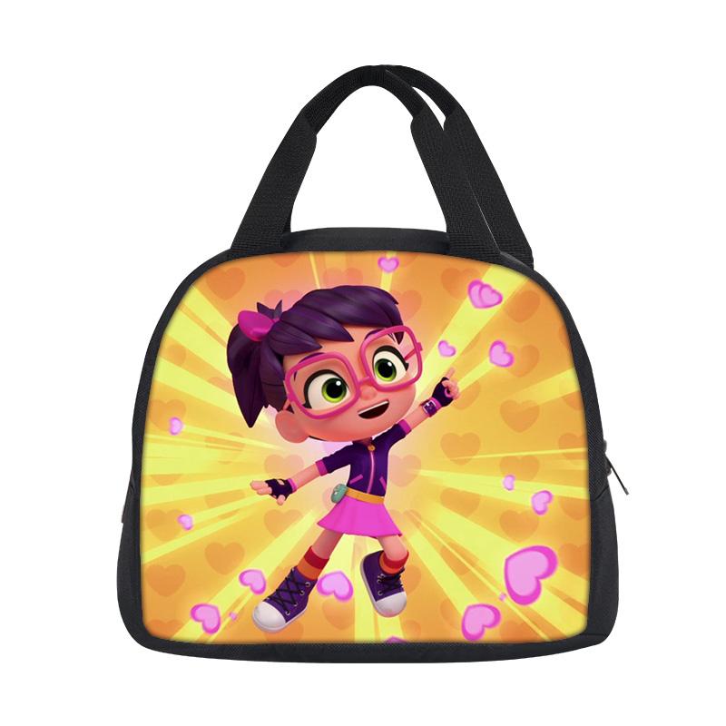 Abby Hatcher lunch bag new large capacity versatile cartoon print student boy and girl best birthday gift for school