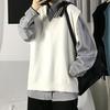 Men Sweater V Neck Solid Color Sleeveless All Match Spring Sweater for School