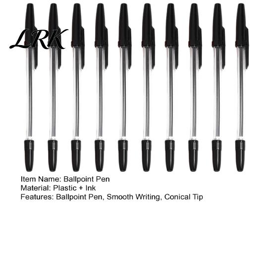 Student Note Taking Supplies 10PCS Ballpoint Pens, 1.0mm Conical Tip Anti Leakage Gel Quick Dry Ink Pens Comfortable Grip Smooth Writing Pen