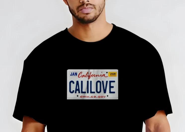 CALIFORNIA LOVE - T-Shirt Size S-5XL XS