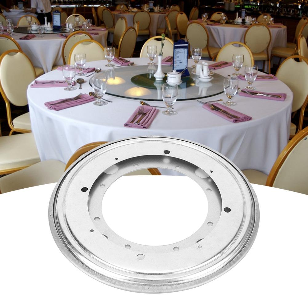 Rotating Turntable Bearing Round   Plate Hardware for Kitchen Dining Table(8in)