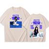 Aitana "Cuarto Azul" Spain Tour 2026 Concert Graphic T-Shirt, Unisex Oversized Casual Cotton T-shirt