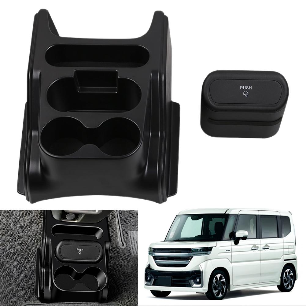 Car Front Door Storage Box Silicone Organizer Holder Tray For Suzuki SPACIA/SPACIA Custom M K04 Series Shifter Storage Box
