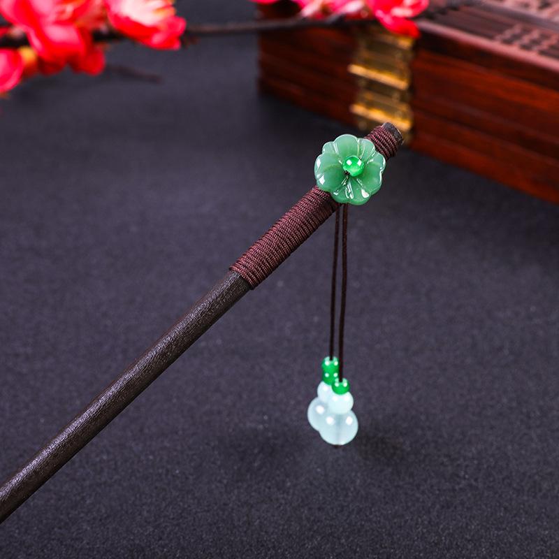 Women's 2026 Spring/Summer Chinese Tassel Alloy Hairpin - Qipao Hair Accessories