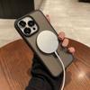 Applicable To IPhone 17 Magnetic Fulcrum Stand Mobile Phone Case Apple 16 Matte Skin Feeling with Lens Film