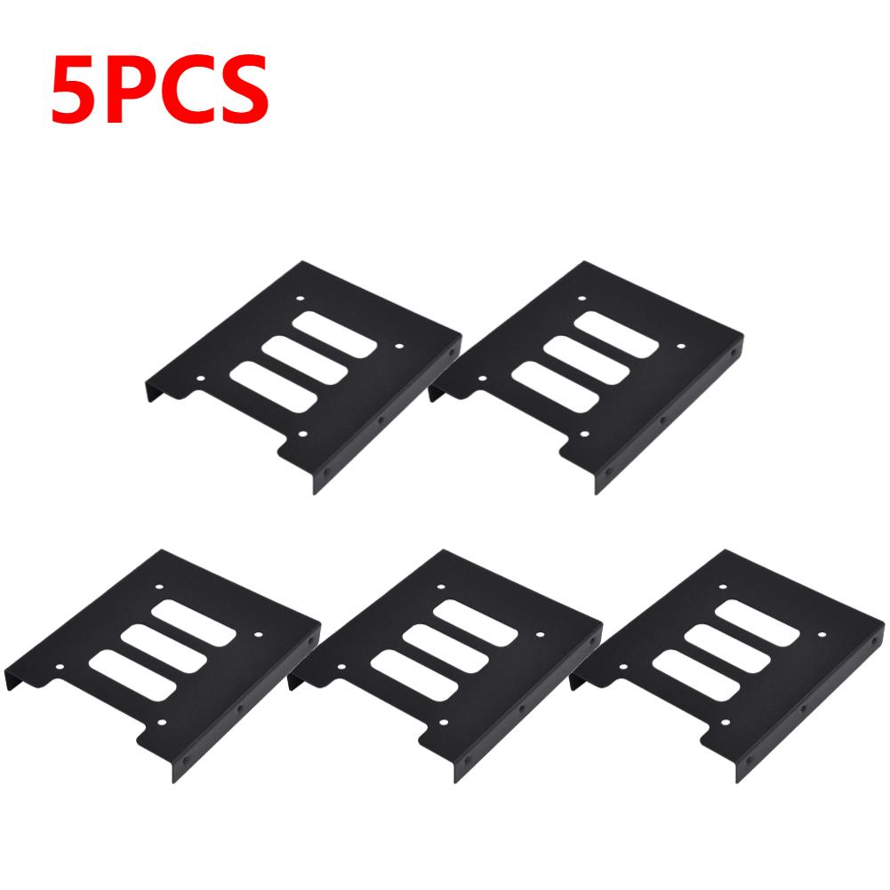 2.5 Inch To 3.5 Inch Mounting Bracket Hard Drive Adapter SSD HDD Holder Metal Mounting Adapter for PC Hard Drive Enclosure