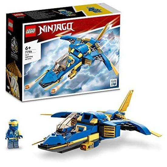 LEGO Ninjago Jays Lightning Jet EVO toy gift birthday block educational Christmas boy girl child 6 years 7 8 9 battle robot 71784