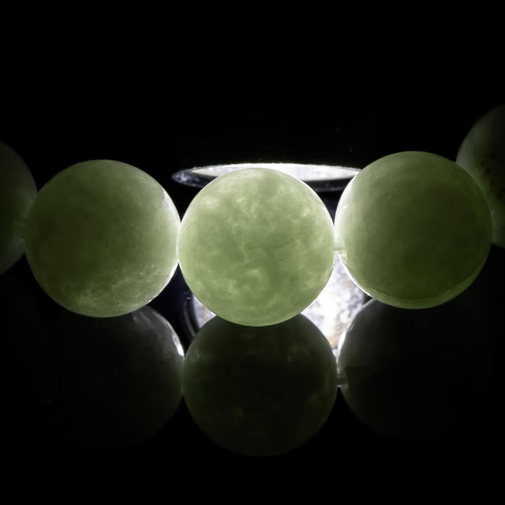 16cm Itoigawa Natural Jadeite Subtle Japanese National Jomon Power Stone Jadeite Workshop Special Paulownia Wood Quality Guarantee ABR0887 (10mm