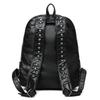 Large Capacity Travel Backpack Women Rivet Punk Backpack
