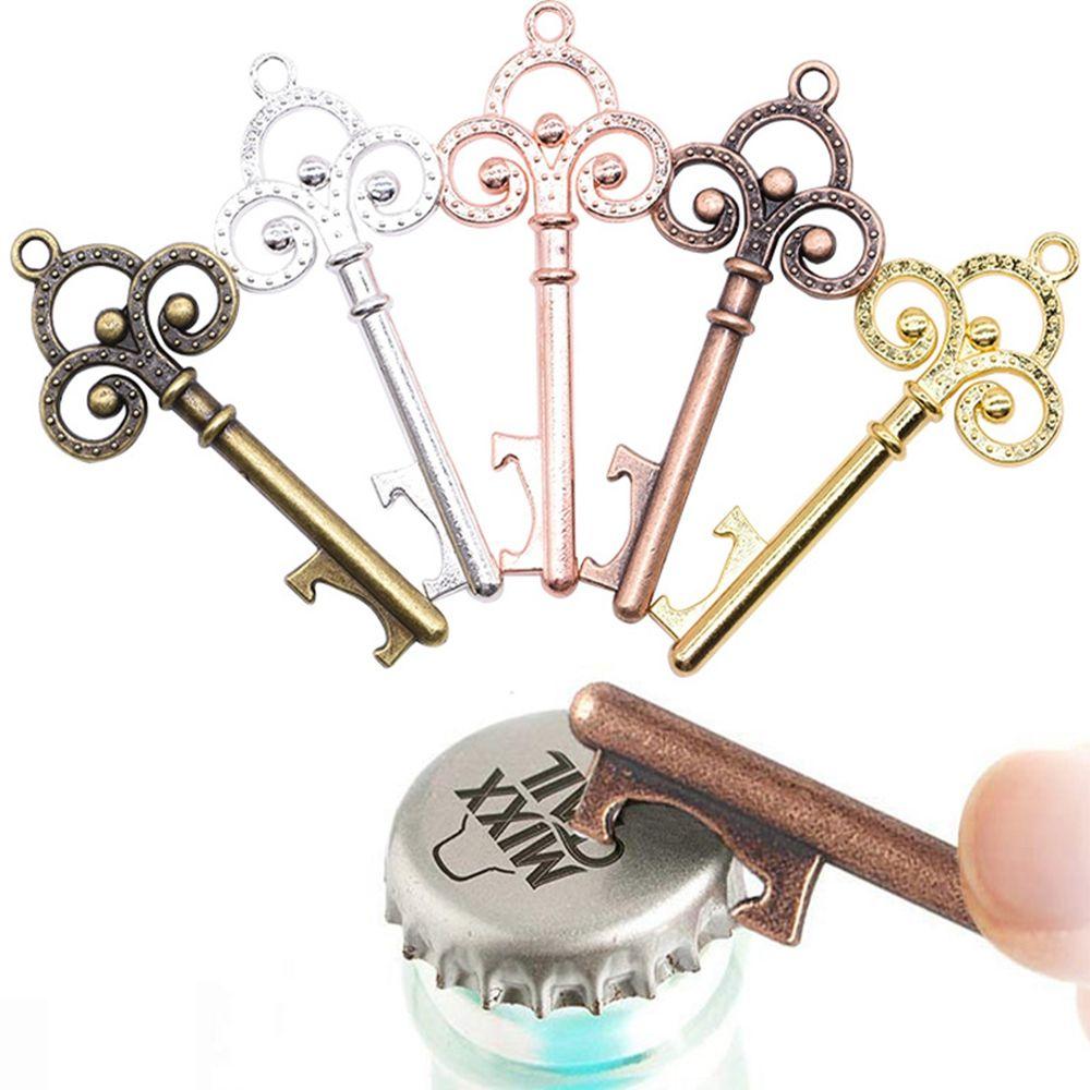 Key Shaped Home Supplies Decorative Kitchen Gadget Beer Opener Skeleton Key Bottle Opener Keychain