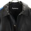 Supreme 20FW Šmoulové spolupráce Varsity bunda z ovčí kůže Pánská Použitá