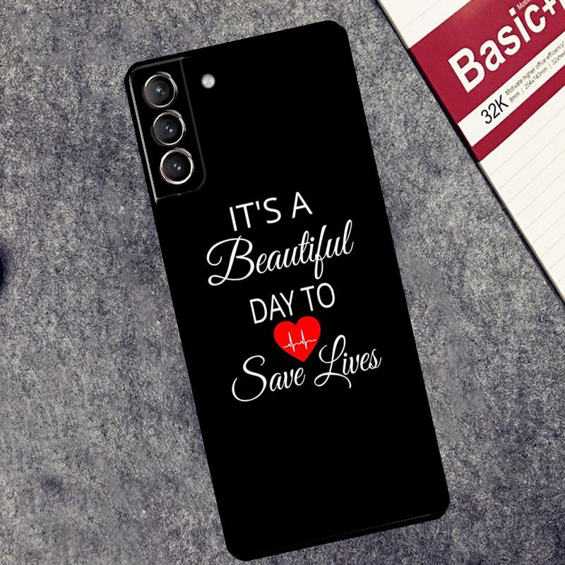 

Medical Doctor Nurse Case For Samsung Galaxy S25 S24 Ultra S20 FE S21 S22 S23 Plus S9 S10 S25 FE Cover Couqe Galaxy S25