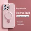 Liquid Silicone Magnetic Stand Case for iPhone 15/16 Pro Max - Full Coverage Protective Cover