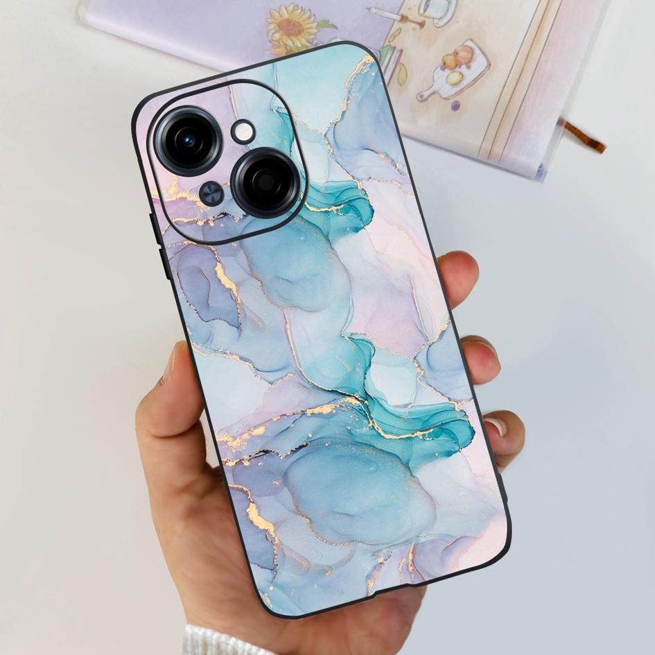 For Phone Case Tecno Spark Go 1 Cover 2024 Popular Flower Soft Silicone Back Protective Cover For Tecno Spark Go 2025 Pop 9 Etui