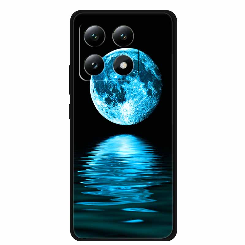 For Xiaomi 15T 5G Case Silicone Luxury Animal TPU Soft Printing Bumper for Xiaomi 15T Pro 5G Starry Sky Scenery Shockproof Cover