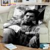 3D-Druck-Serie Johnny Depp Decke, Weiche Überwurfdecke für Zuhause Schlafzimmer Bett Sofa Picknick Reise Büro Ruheabdeckung Decke Kinder