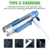 Mini Flashlight Keychain Multi-function Waterproof USB Rechargeable Outdoor Hiking Camping Powerful Magnetic Warning Flashlight
