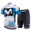 Mens Cycling Jersey Bib Shorts Set Quick Dry Breathable Road Bike Outfit Ride