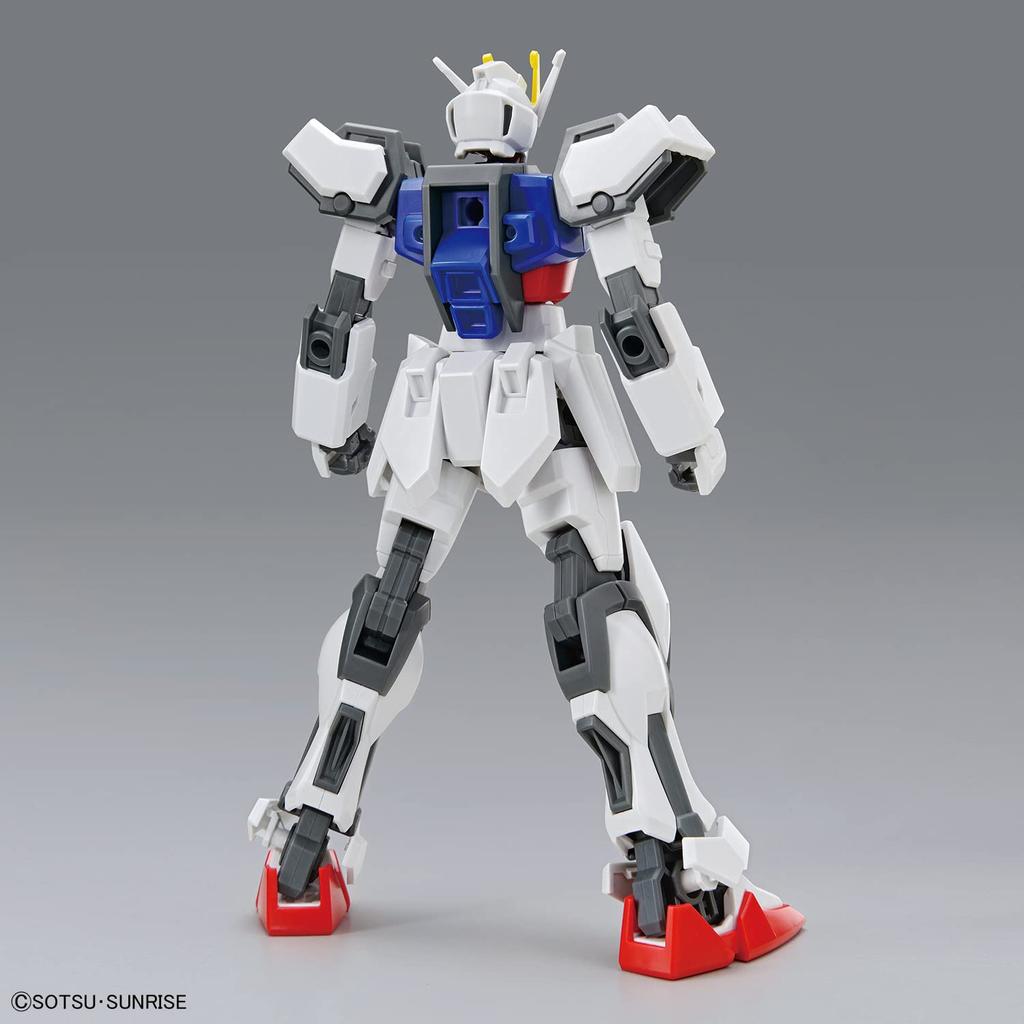 BANDAI SPIRITS ENTRY GRADE Mobile Suit Gundam SEED Strike Gundam Scale Plastic Model Kit 1/144 Pre-colored