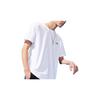 Li Ning Plain Logo Breathable Quick-Dry Round Neck Sports Short Sleeve T-Shirt And Shorts Set Men Tops White Black ATSS447-3+AKSS481-2