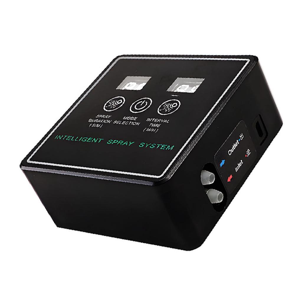 Reptile Fogger Smart Spray System Touchscreen Controller Reptile   Automatic with Timer Low Noise 360 Degrees   Misting Nozzles for Terr