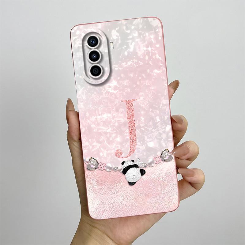 For Huawei Nova Y70 Case Huawei nova y71 nova y70 plus Phone Case Fashion Crown Letters Matte Anti Drop Soft Protective Cover