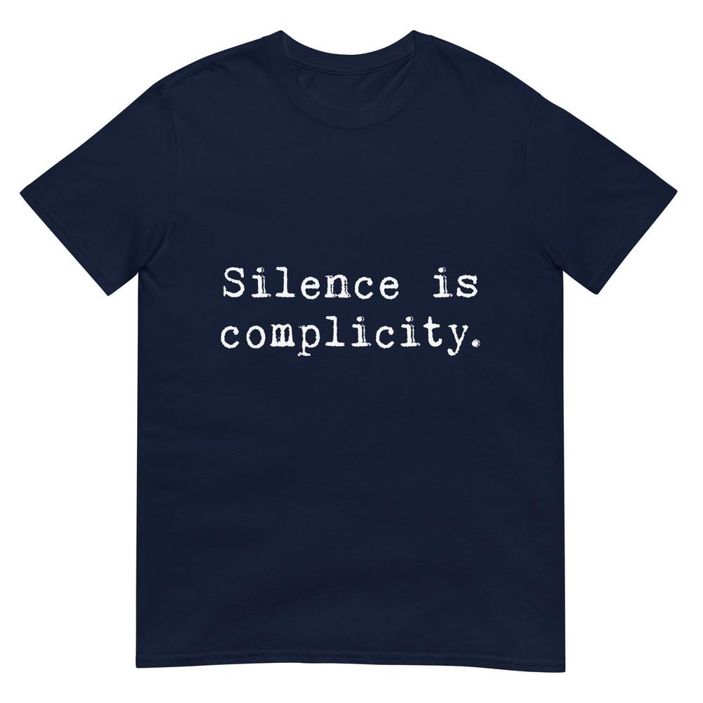 Political Resist Protest Vote 2020 Election Silence Is Complicity TShirt S