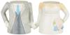 Sun Art Cute Tableware Bride and Groom Pair Mugs 400ml "Happy Wedding" (3D) (san2491)
