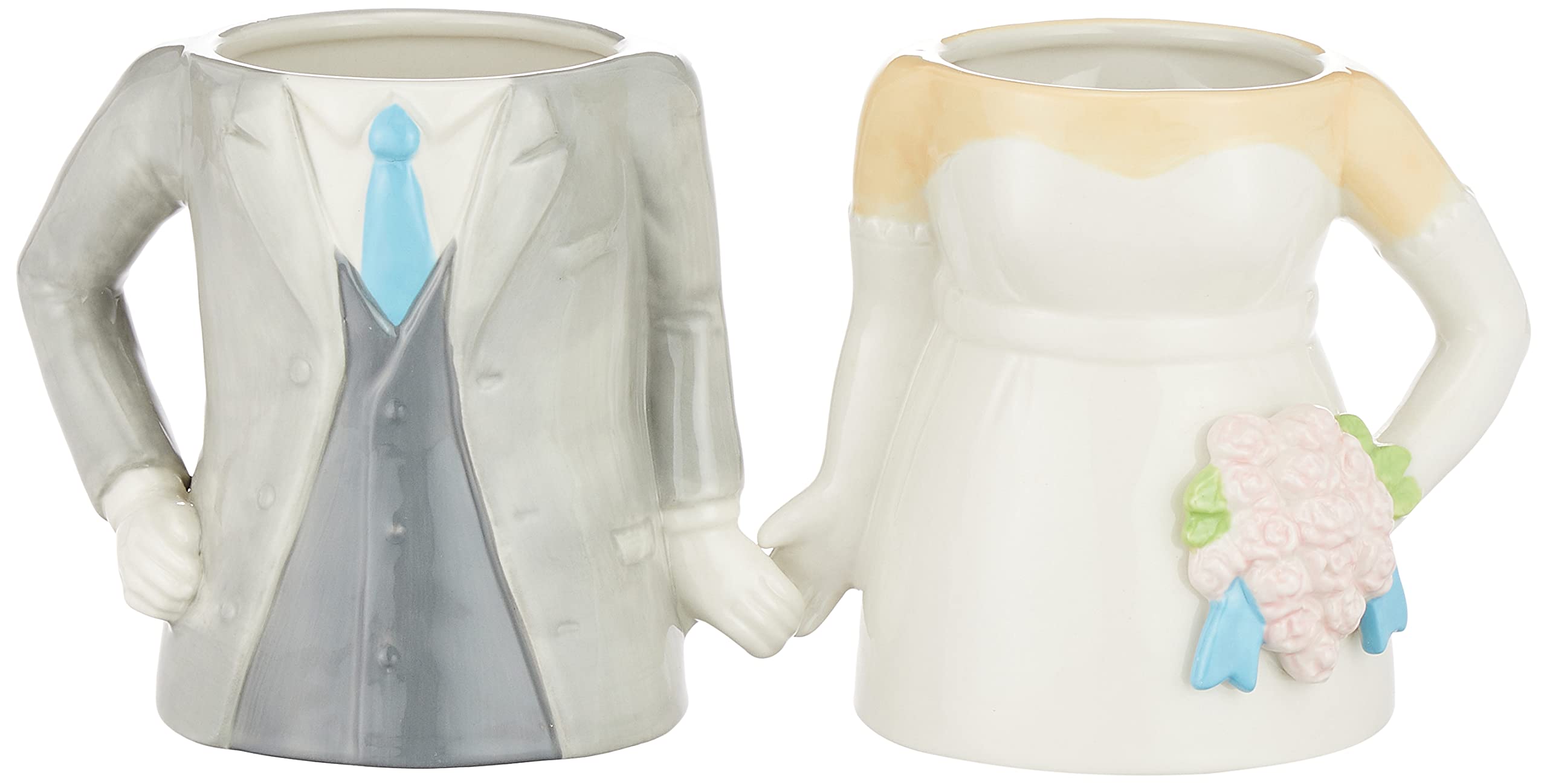 

Sun Art Милая Посуда Кружки для пары Жених и Невеста 400 мл Счастливой Свадьбы (3D) (san2491)