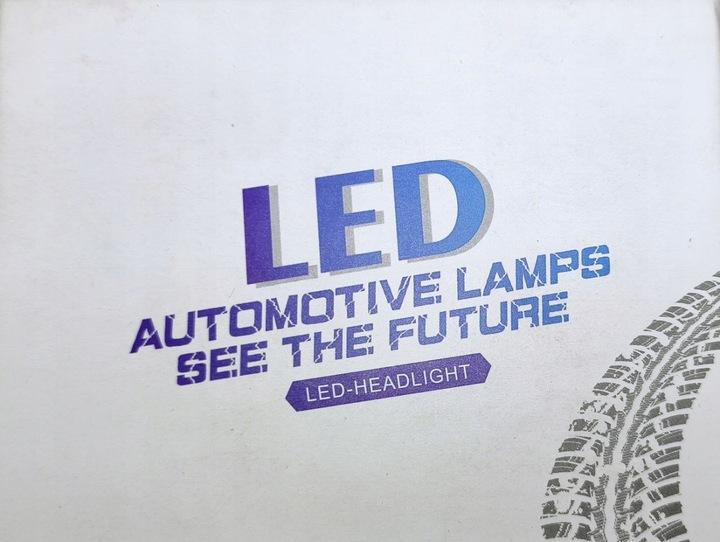 Żarówki Led H7 Homologacja 80W 20000Lm 6500K 1000% Canbus Mocne 2 Szt.